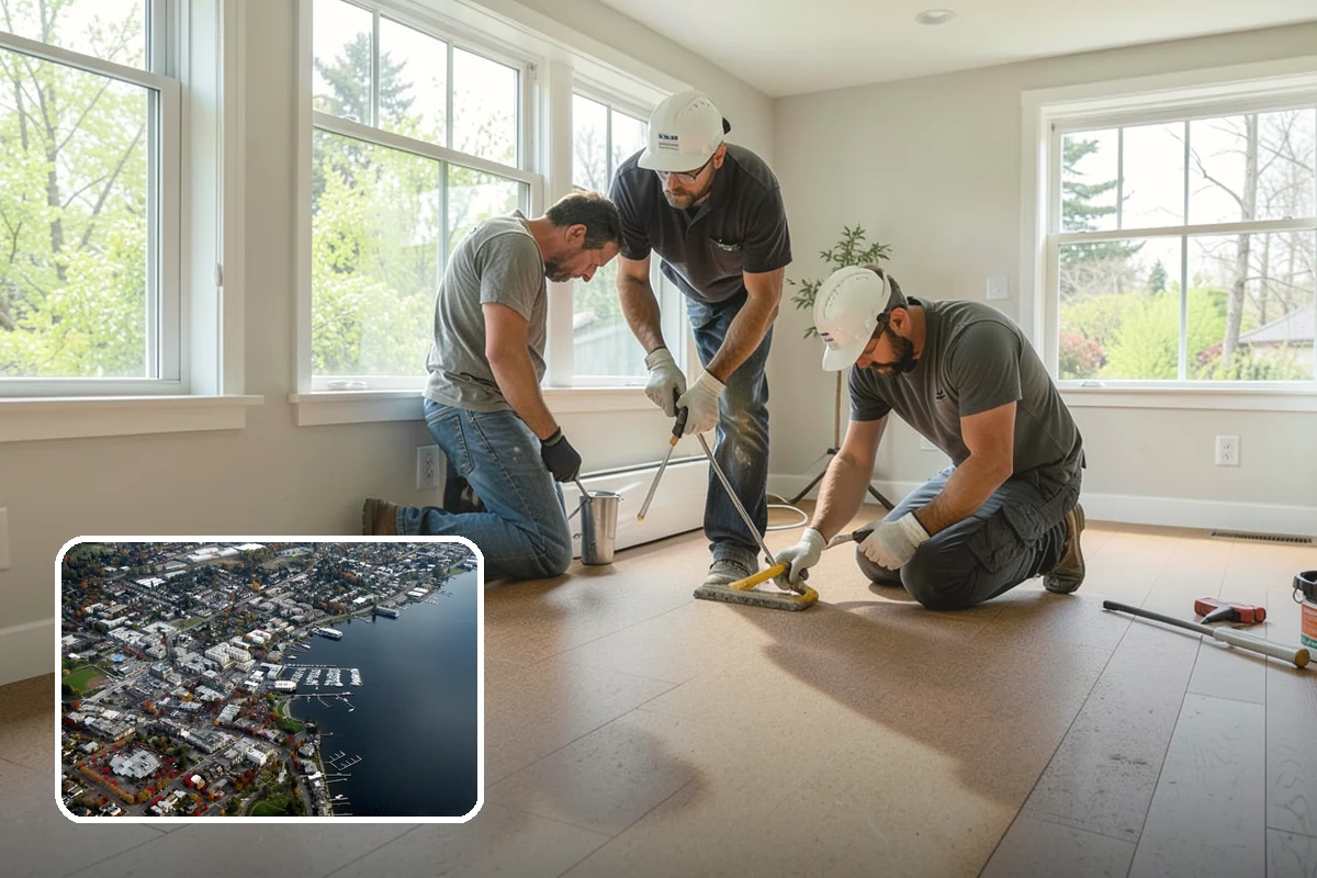 Skim Coating in Kirkland, King County, WA - A uniformly smooth surface over damaged walls