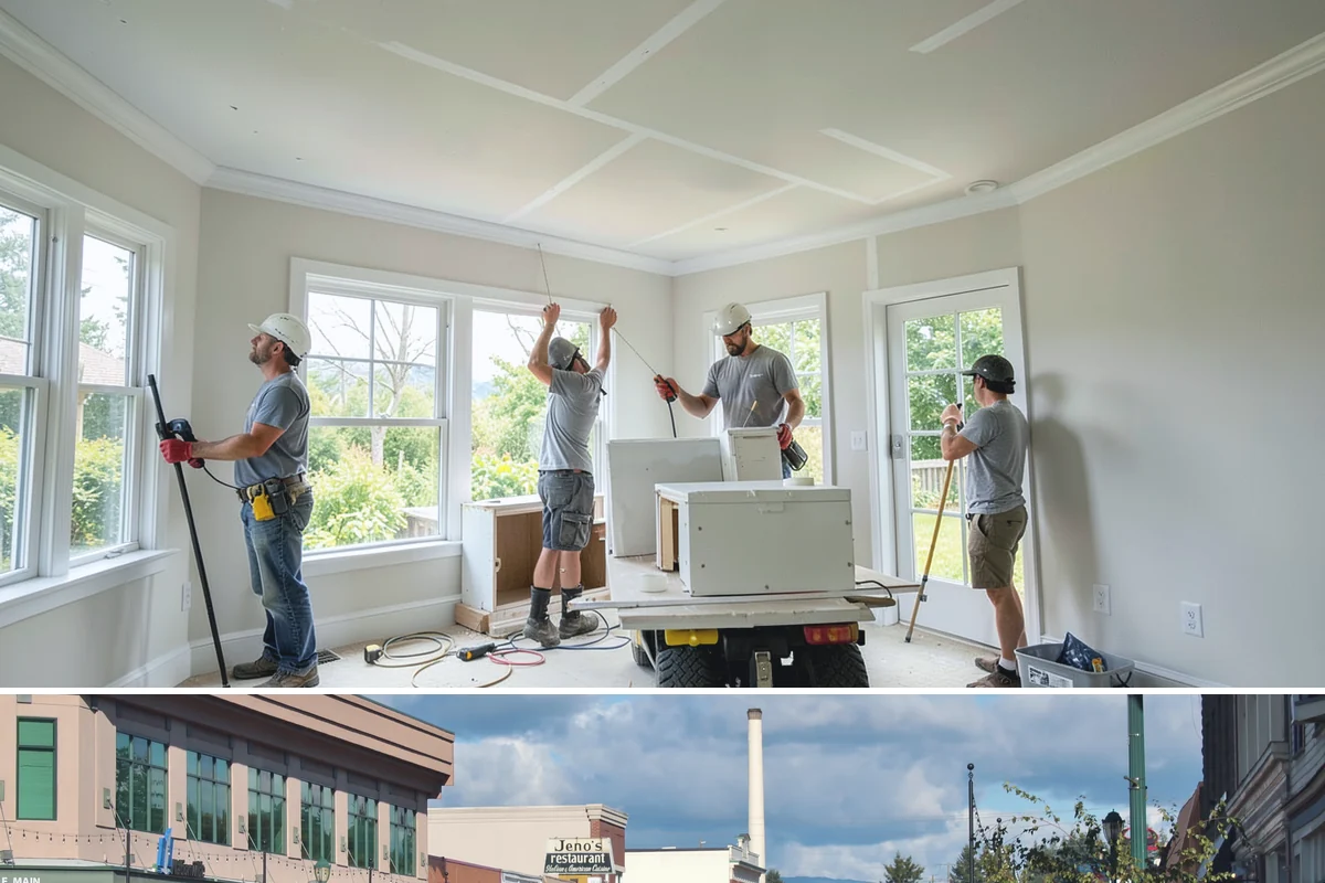 Skim Coating in Monroe, Snohomish County, WA - Skim coating is interior work done year-round, a productive choice during the wet Pacific Northwest winter.