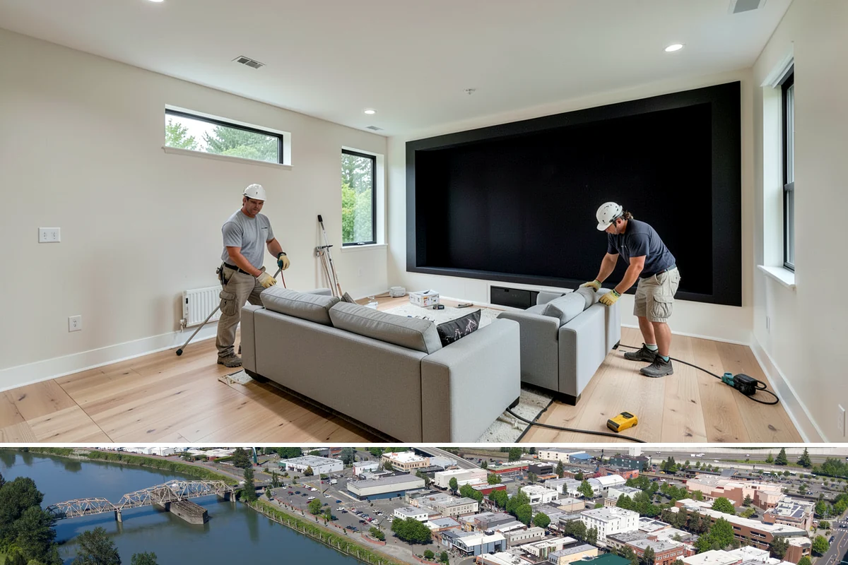 Skim Coating in Mount Vernon, Skagit County, WA - Skim coating is interior work done year-round, a productive choice during the wet Pacific Northwest winter.