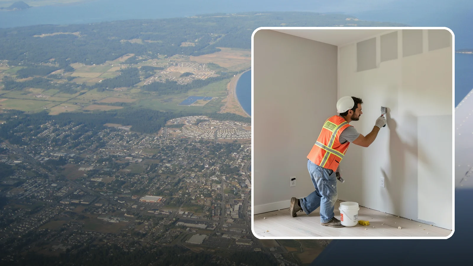 Skim Coating in Oak Harbor, Island County, WA - Skim coating applies a thin, smooth compound layer to level and refresh damaged or textured walls.