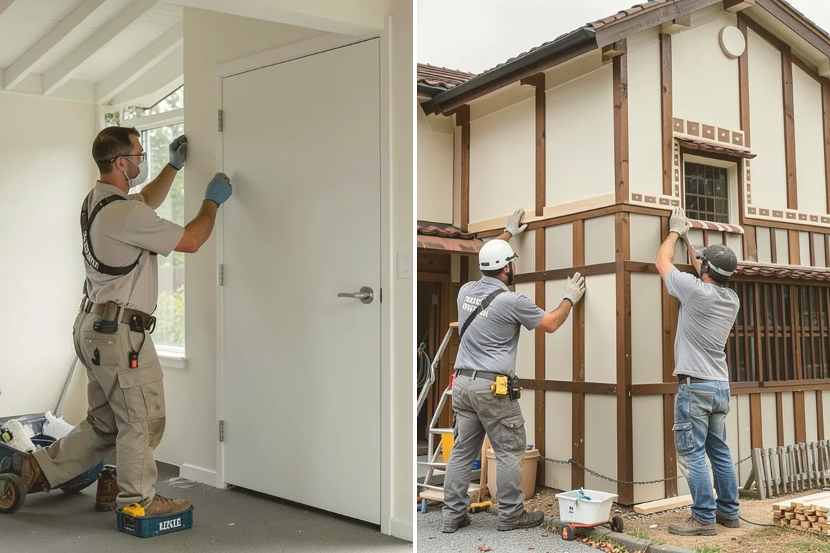 Skim Coating in Orting, Pierce County, WA - Prep the wall and secure any loose areas