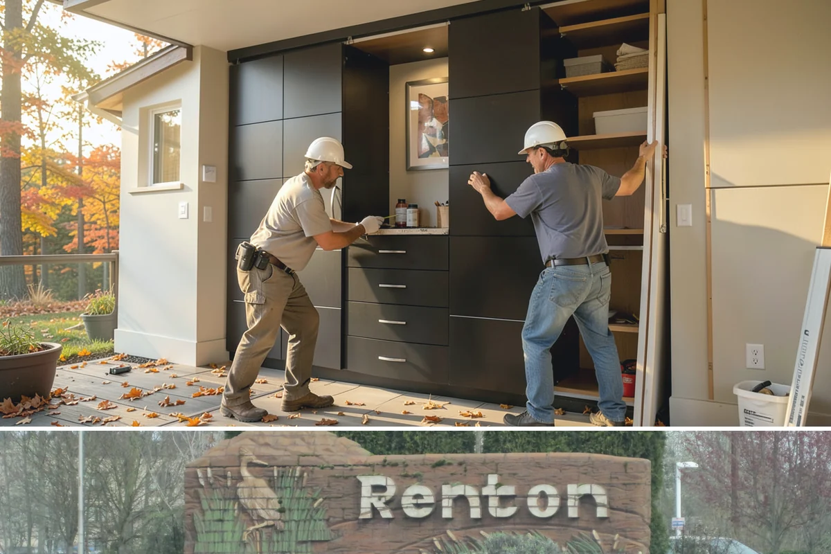 Skim Coating in Renton, King County, WA - Skim coating is interior work done year-round, a productive choice during the wet Pacific Northwest winter.