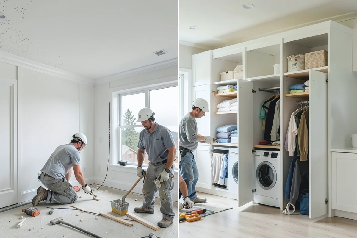Skim Coating in Roy, Pierce County, WA - Prep the wall and secure any loose areas