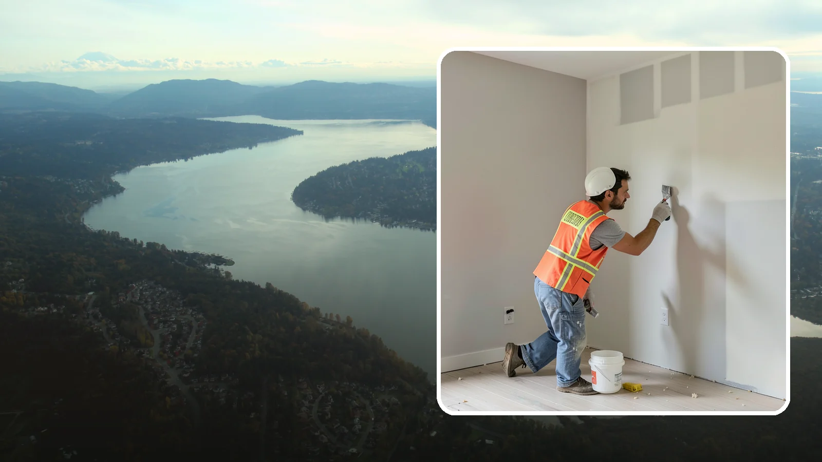 Skim Coating in Sammamish, King County, WA - Skim coating applies a thin, smooth compound layer to level and refresh damaged or textured walls.