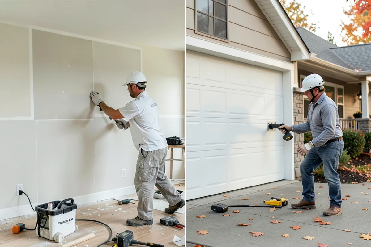 Skim Coating in Sedro-Woolley, Skagit County, WA - Prep the wall and secure any loose areas