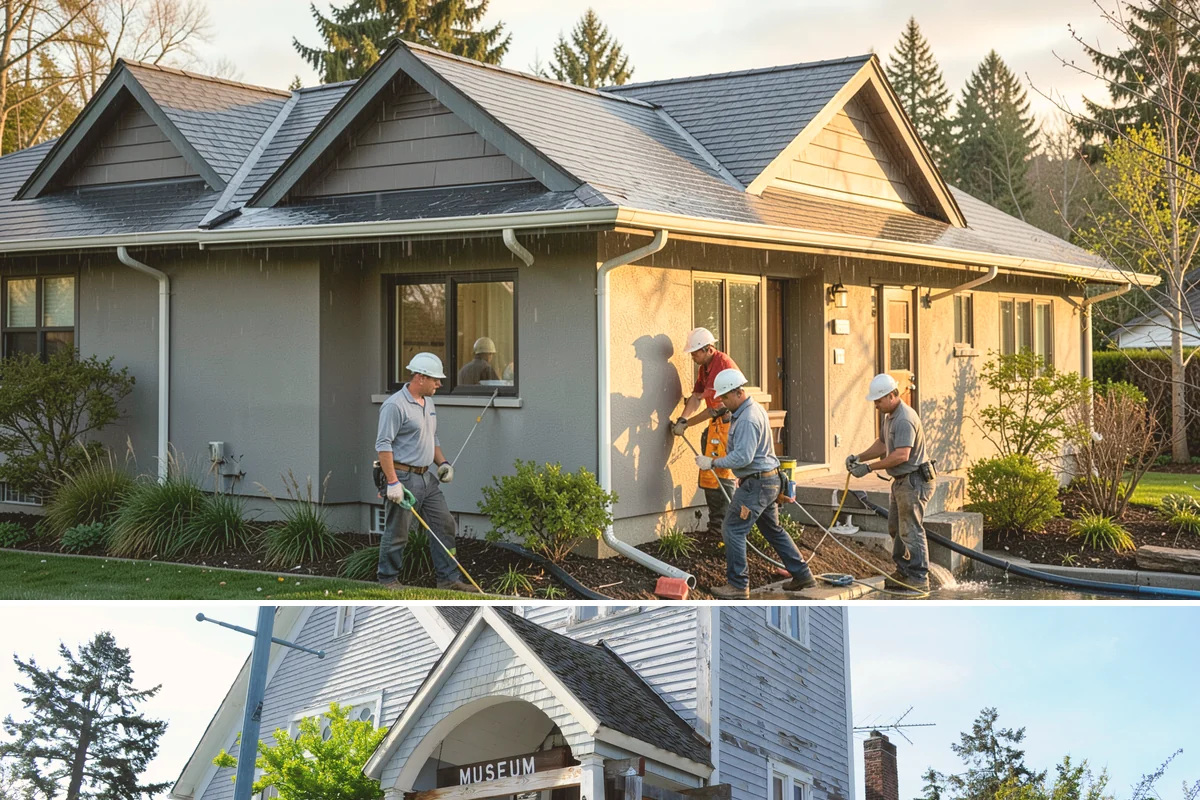 Skim Coating in Steilacoom, Pierce County, WA - Skim coating is interior work done year-round, a productive choice during the wet Pacific Northwest winter.