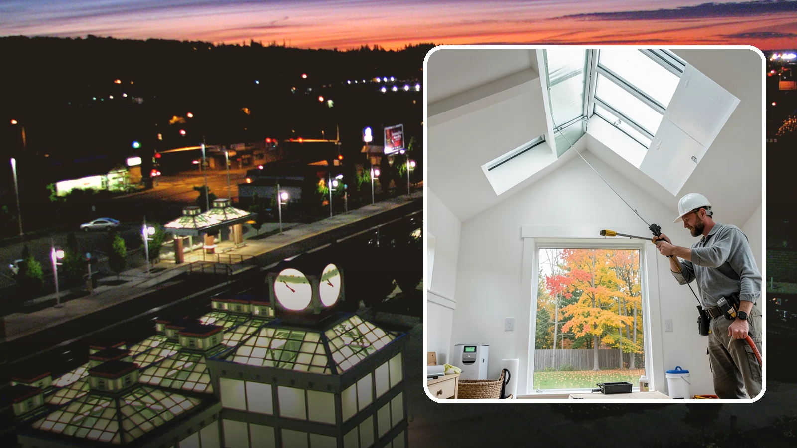 Skylight Installation in Auburn, King County, WA - Professionally installed skylights that flood dark Northwest rooms with natural light and stay watertight.