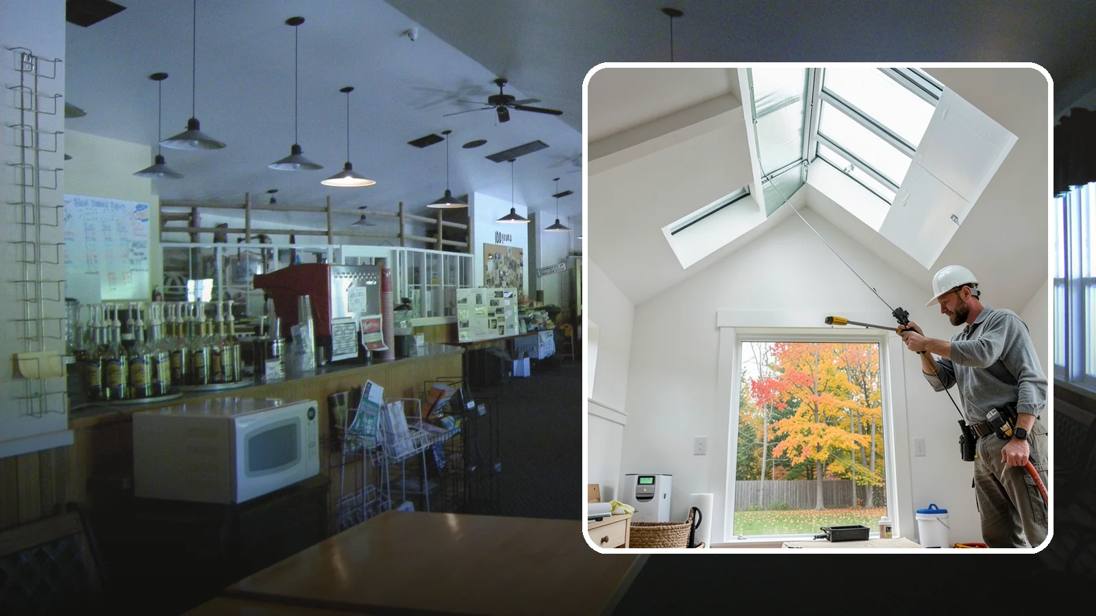 Skylight Installation in Black Diamond, King County, WA - Professionally installed skylights that flood dark Northwest rooms with natural light and stay watertight.