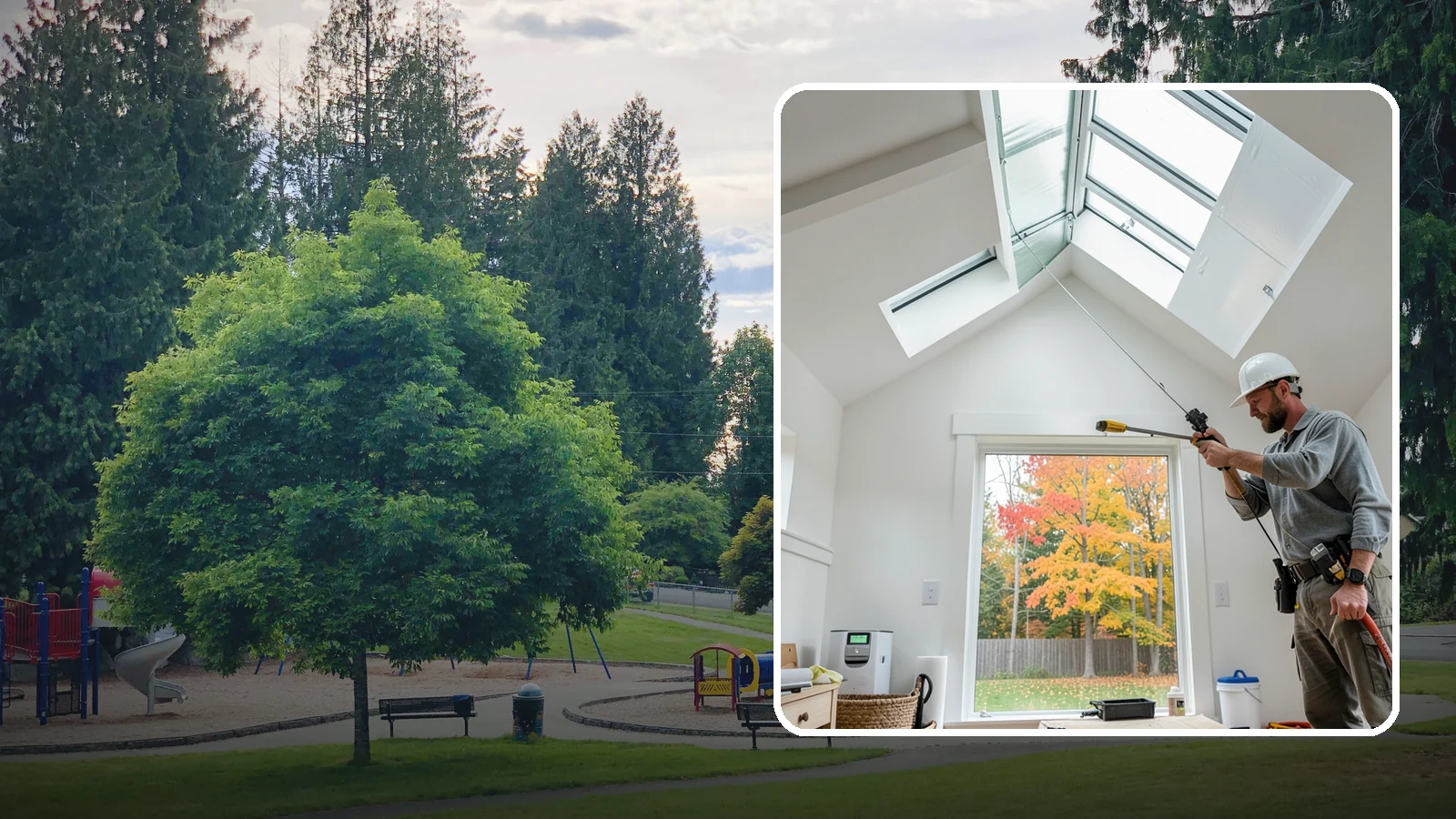 Skylight Installation in Bonney Lake, Pierce County, WA - Professionally installed skylights that flood dark Northwest rooms with natural light and stay watertight.