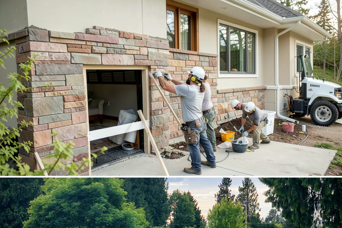 Skylight Installation in Bonney Lake, Pierce County, WA - We install skylights in dry weather windows so the roof opening and flashing stay protected during the work.