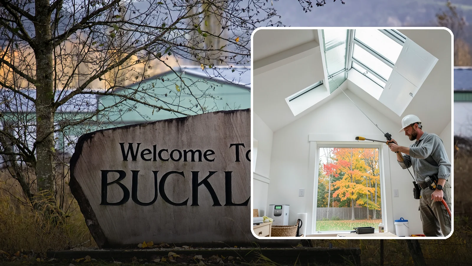 Skylight Installation in Buckley, Pierce County, WA - Professionally installed skylights that flood dark Northwest rooms with natural light and stay watertight.