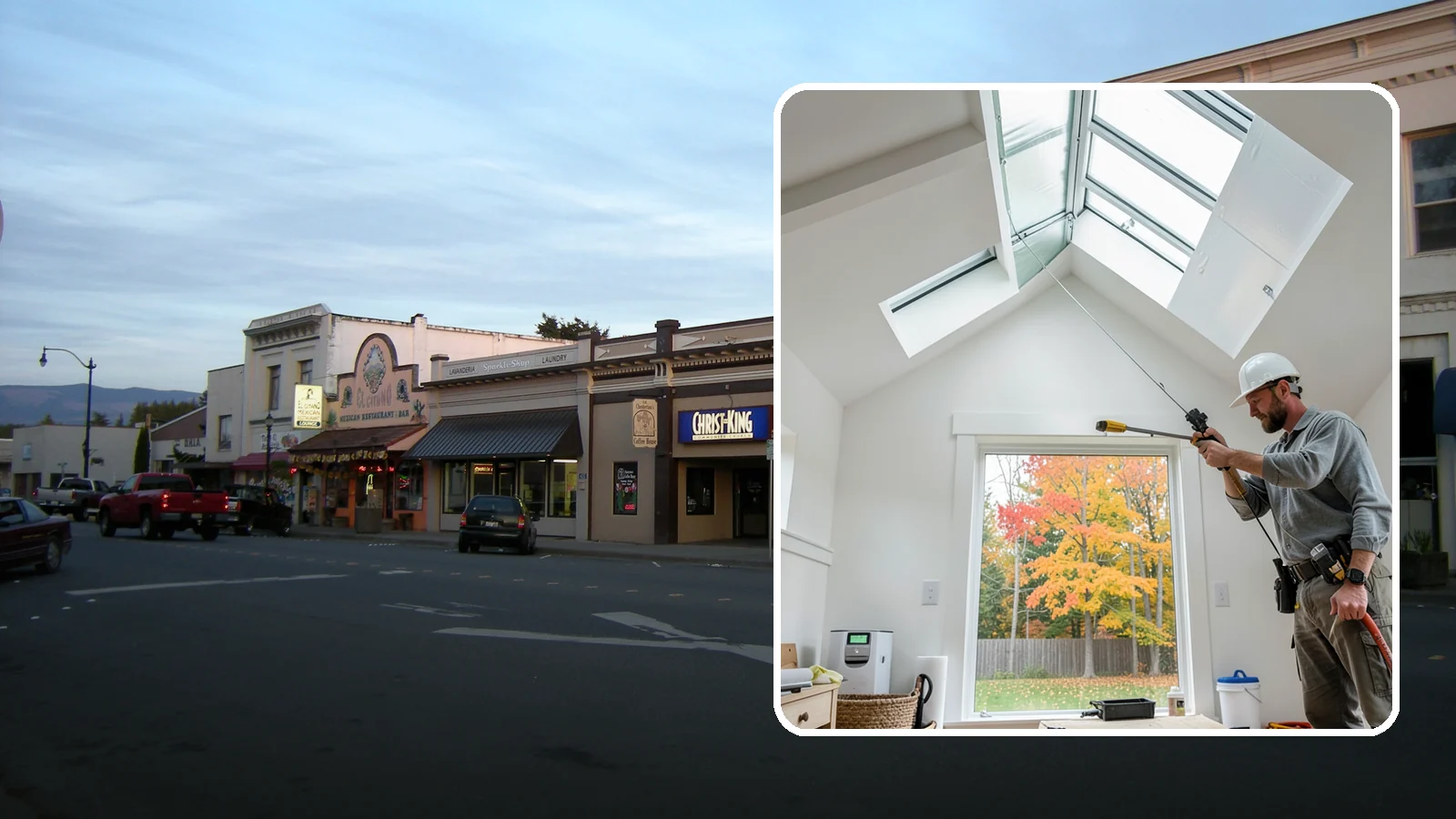 Skylight Installation in Burlington, Skagit County, WA - Professionally installed skylights that flood dark Northwest rooms with natural light and stay watertight.