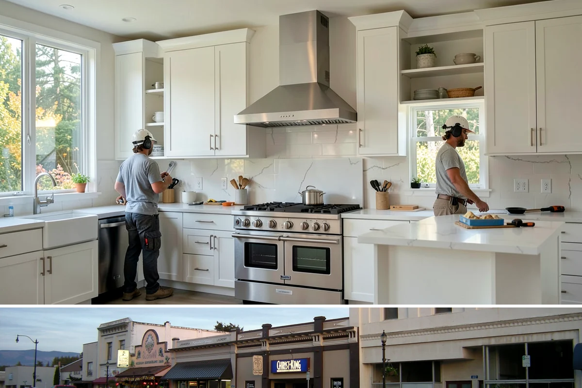 Skylight Installation in Burlington, Skagit County, WA - We install skylights in dry weather windows so the roof opening and flashing stay protected during the work.