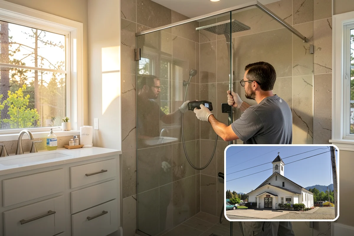 Skylight Installation in Concrete, Skagit County, WA - Brings natural light to dark interiors