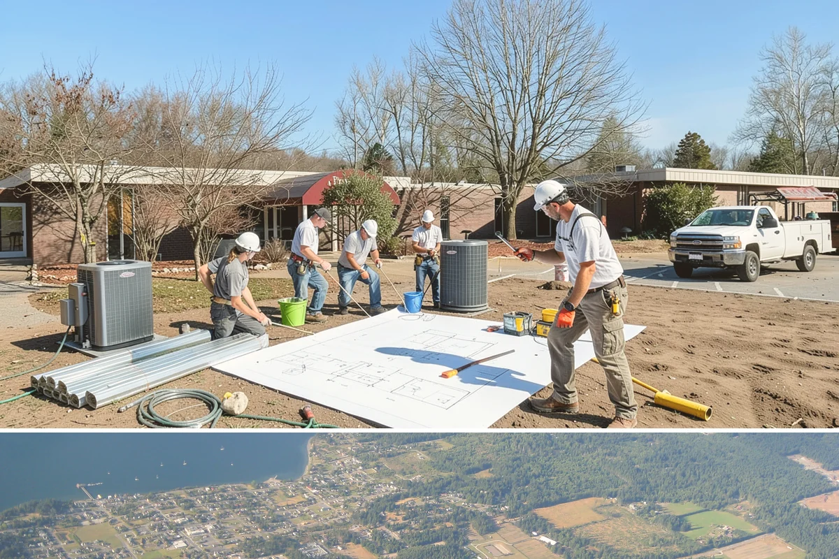 Skylight Installation in Coupeville, Island County, WA - We install skylights in dry weather windows so the roof opening and flashing stay protected during the work.