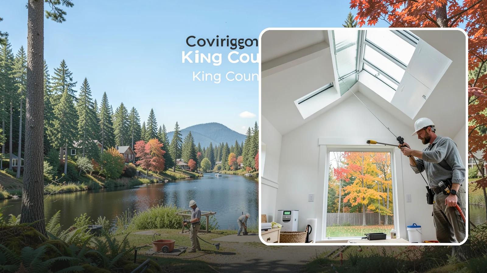 Skylight Installation in Covington, King County, WA - Professionally installed skylights that flood dark Northwest rooms with natural light and stay watertight.