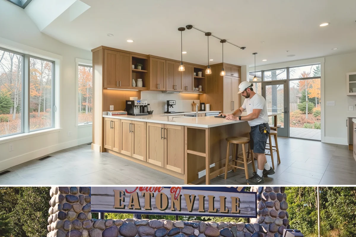 Skylight Installation in Eatonville, Pierce County, WA - We install skylights in dry weather windows so the roof opening and flashing stay protected during the work.