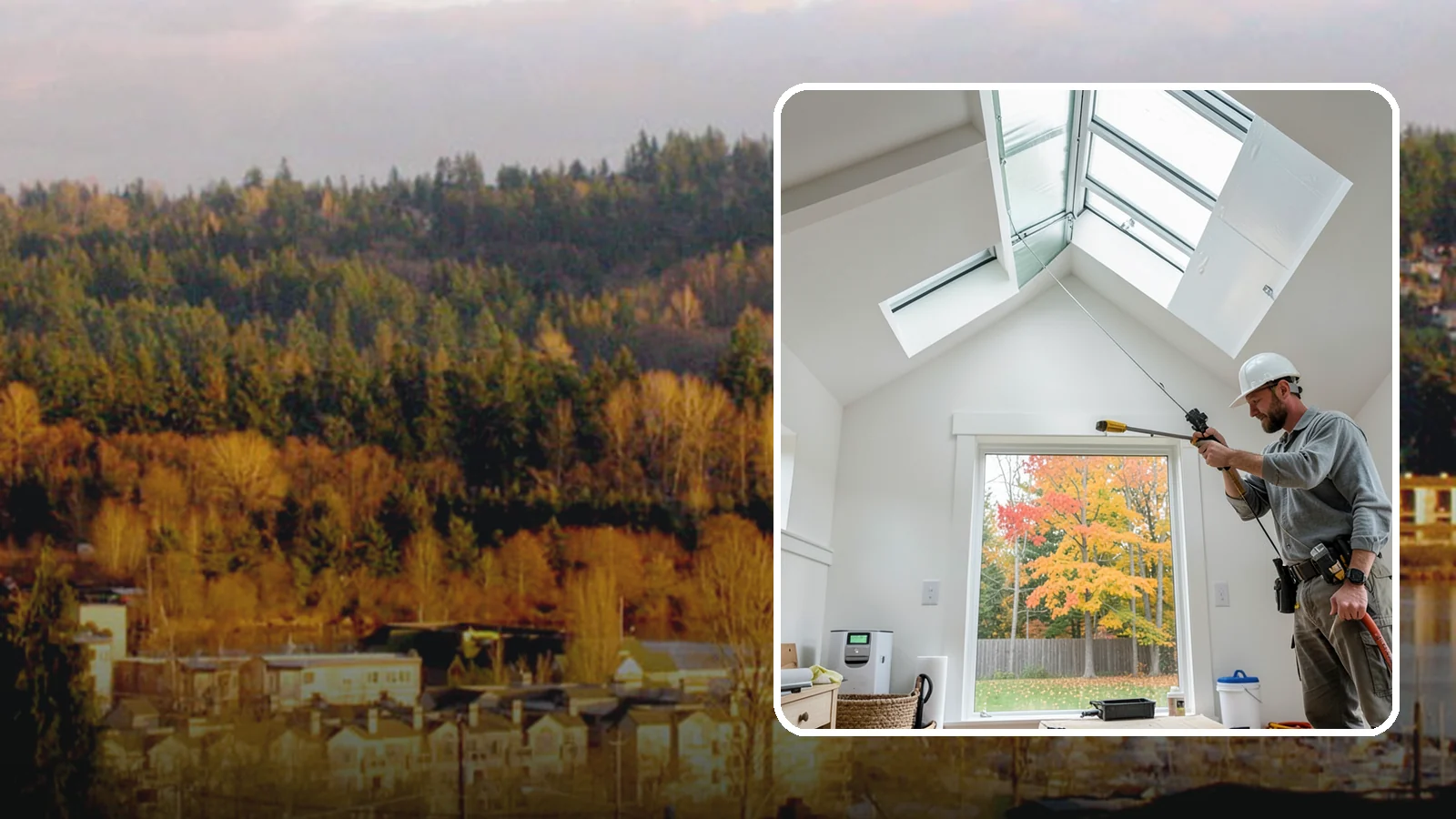 Skylight Installation in Kenmore, King County, WA - Professionally installed skylights that flood dark Northwest rooms with natural light and stay watertight.