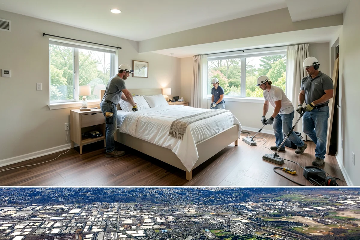 Skylight Installation in Kent, King County, WA - We install skylights in dry weather windows so the roof opening and flashing stay protected during the work.