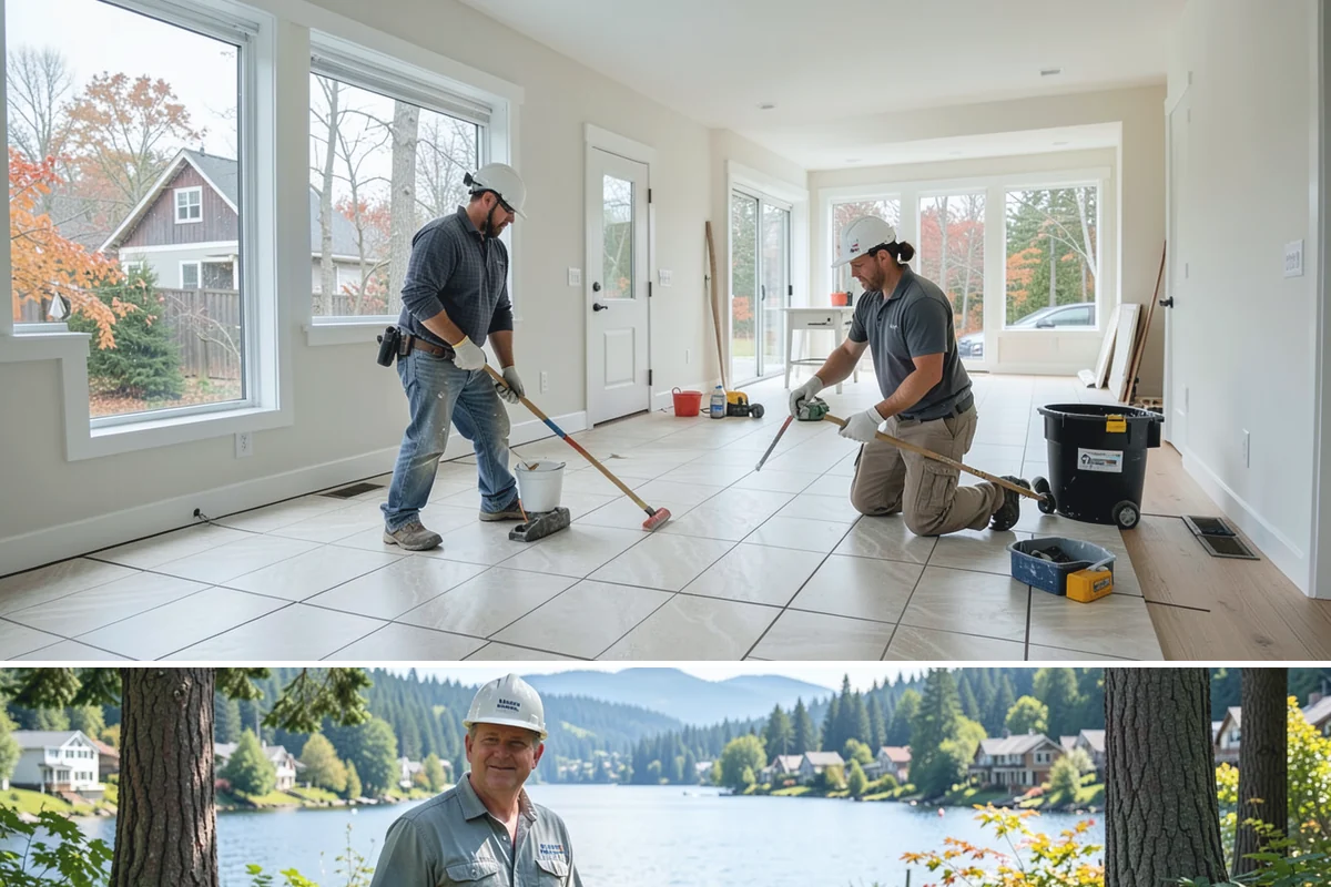 Skylight Installation in Milton, King County, WA - We install skylights in dry weather windows so the roof opening and flashing stay protected during the work.