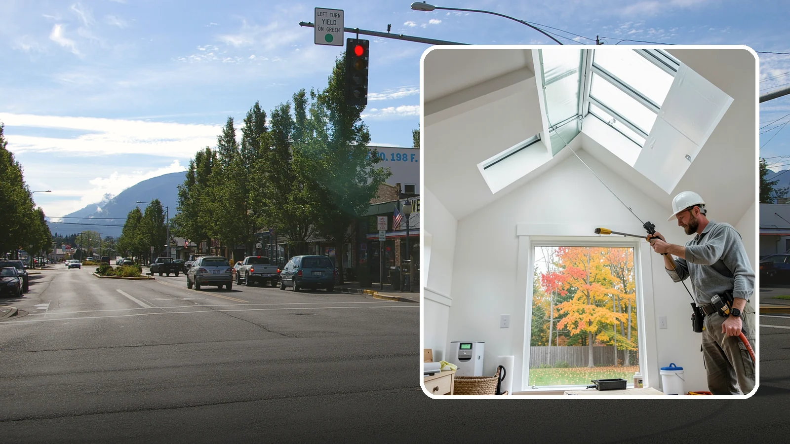 Skylight Installation in North Bend, King County, WA - Professionally installed skylights that flood dark Northwest rooms with natural light and stay watertight.
