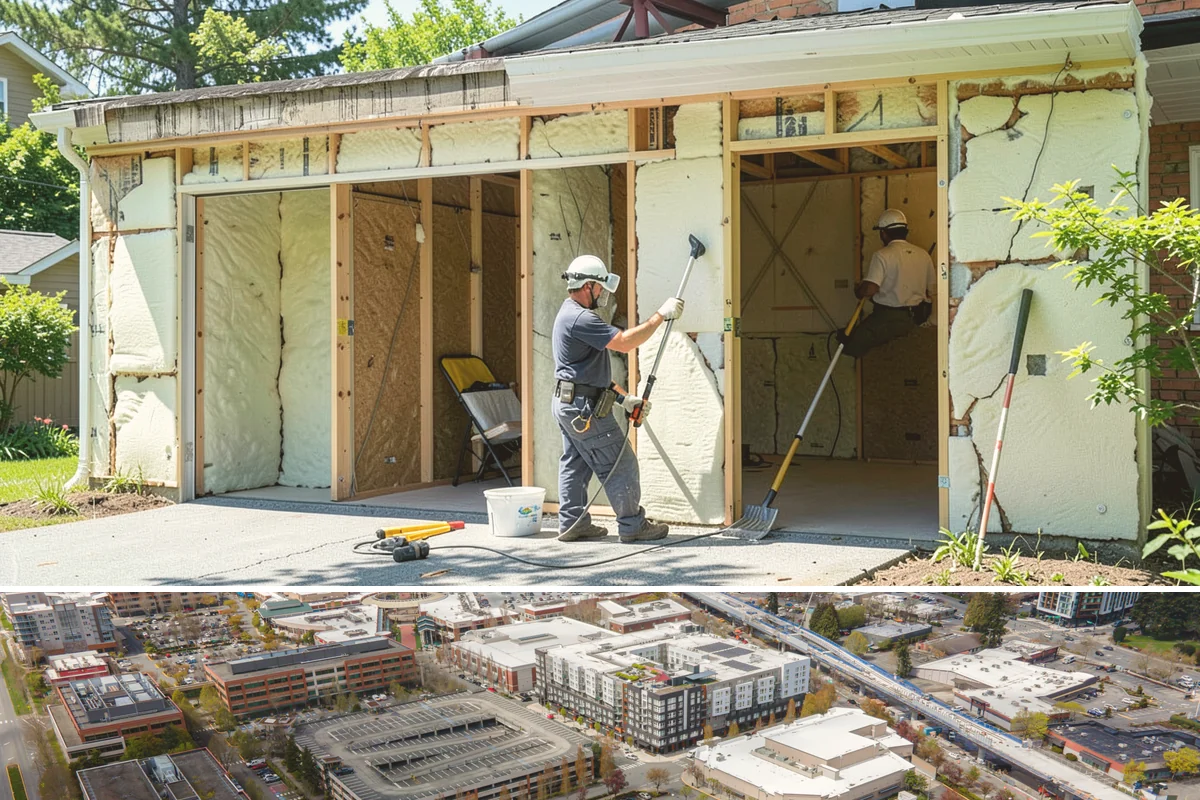 Skylight Installation in Redmond, King County, WA - We install skylights in dry weather windows so the roof opening and flashing stay protected during the work.