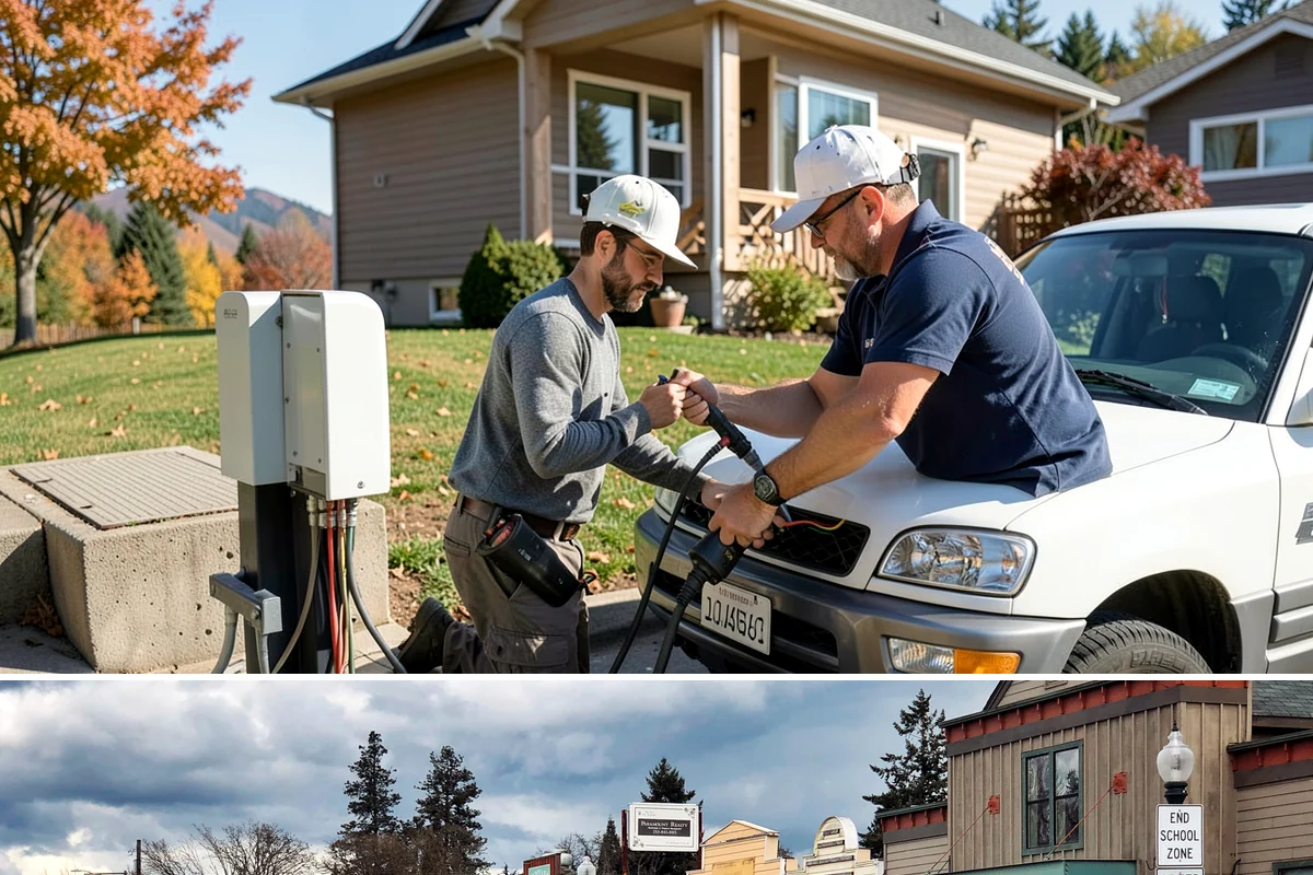 Skylight Installation in Roy, Pierce County, WA - We install skylights in dry weather windows so the roof opening and flashing stay protected during the work.