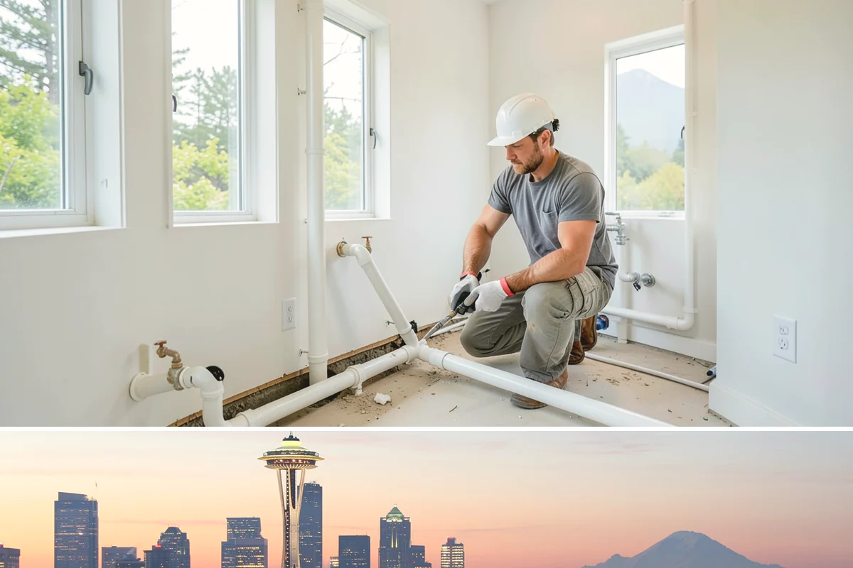Skylight Installation in Seattle, King County, WA - We install skylights in dry weather windows so the roof opening and flashing stay protected during the work.