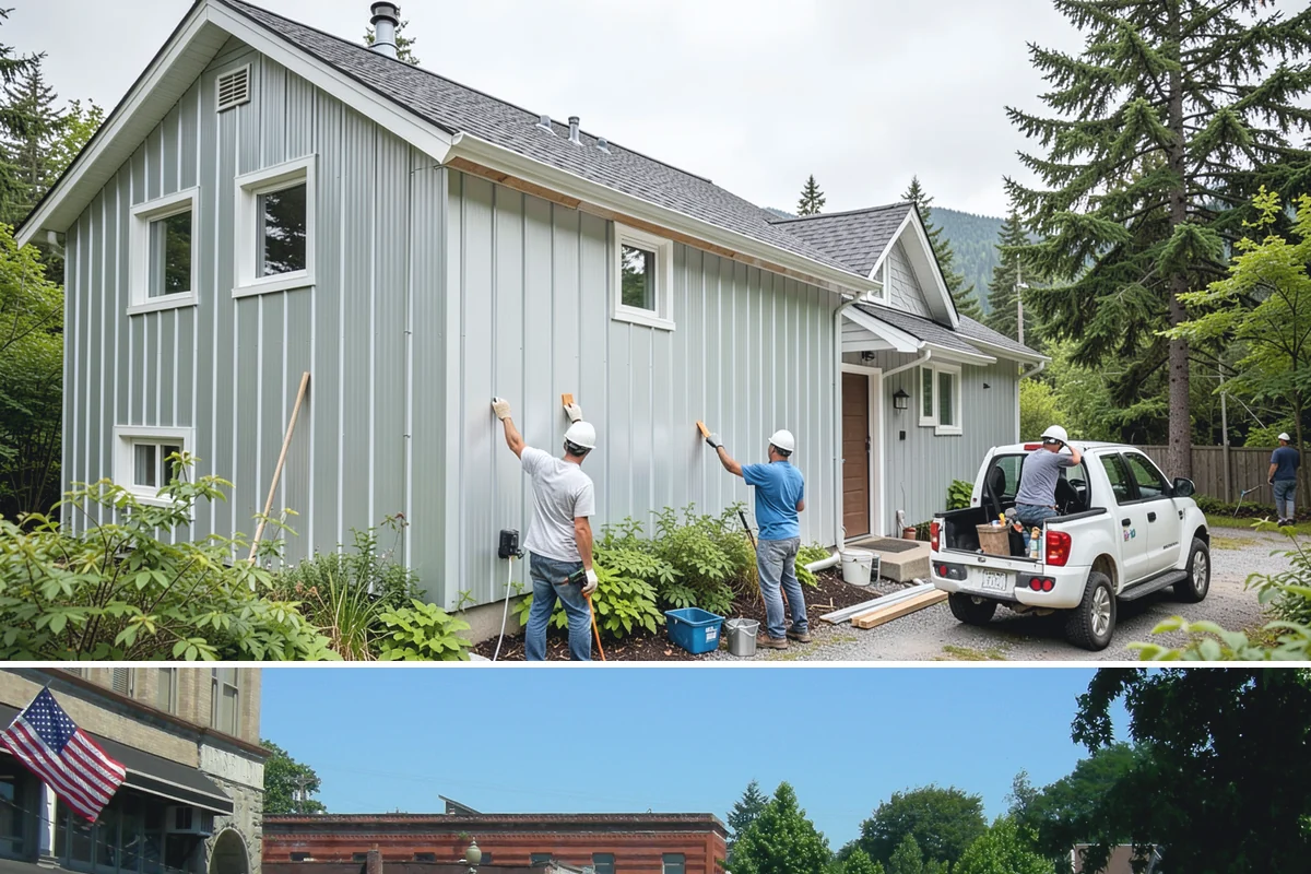 Skylight Installation in Snohomish, Snohomish County, WA - We install skylights in dry weather windows so the roof opening and flashing stay protected during the work.