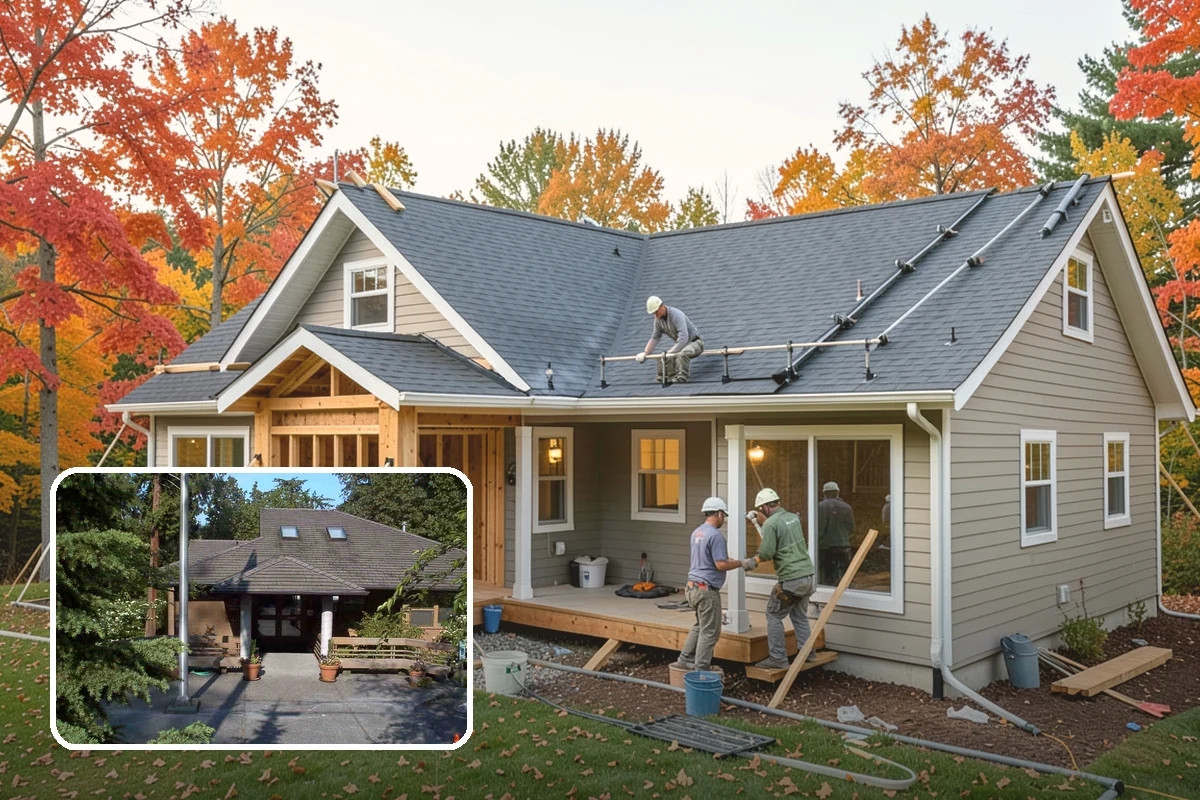 Skylight Installation in Yarrow Point, King County, WA - Brings natural light to dark interiors