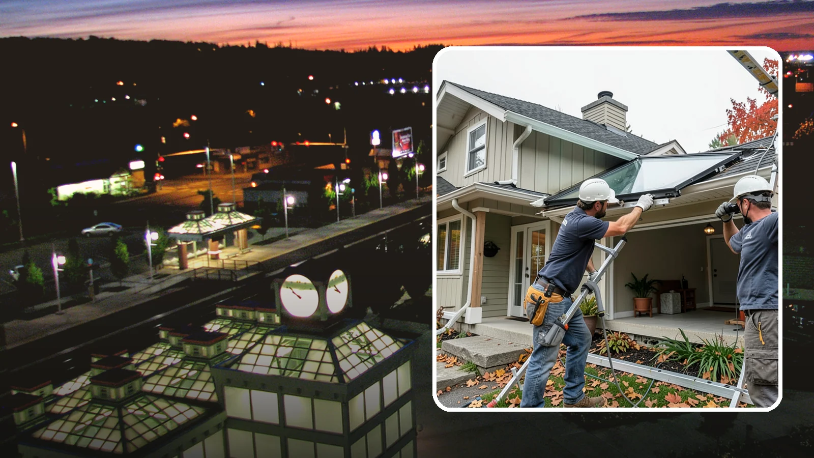 Skylight Repair in Auburn, King County, WA - Fast diagnosis and repair of skylight leaks, seal failures, and flashing problems before water spreads.