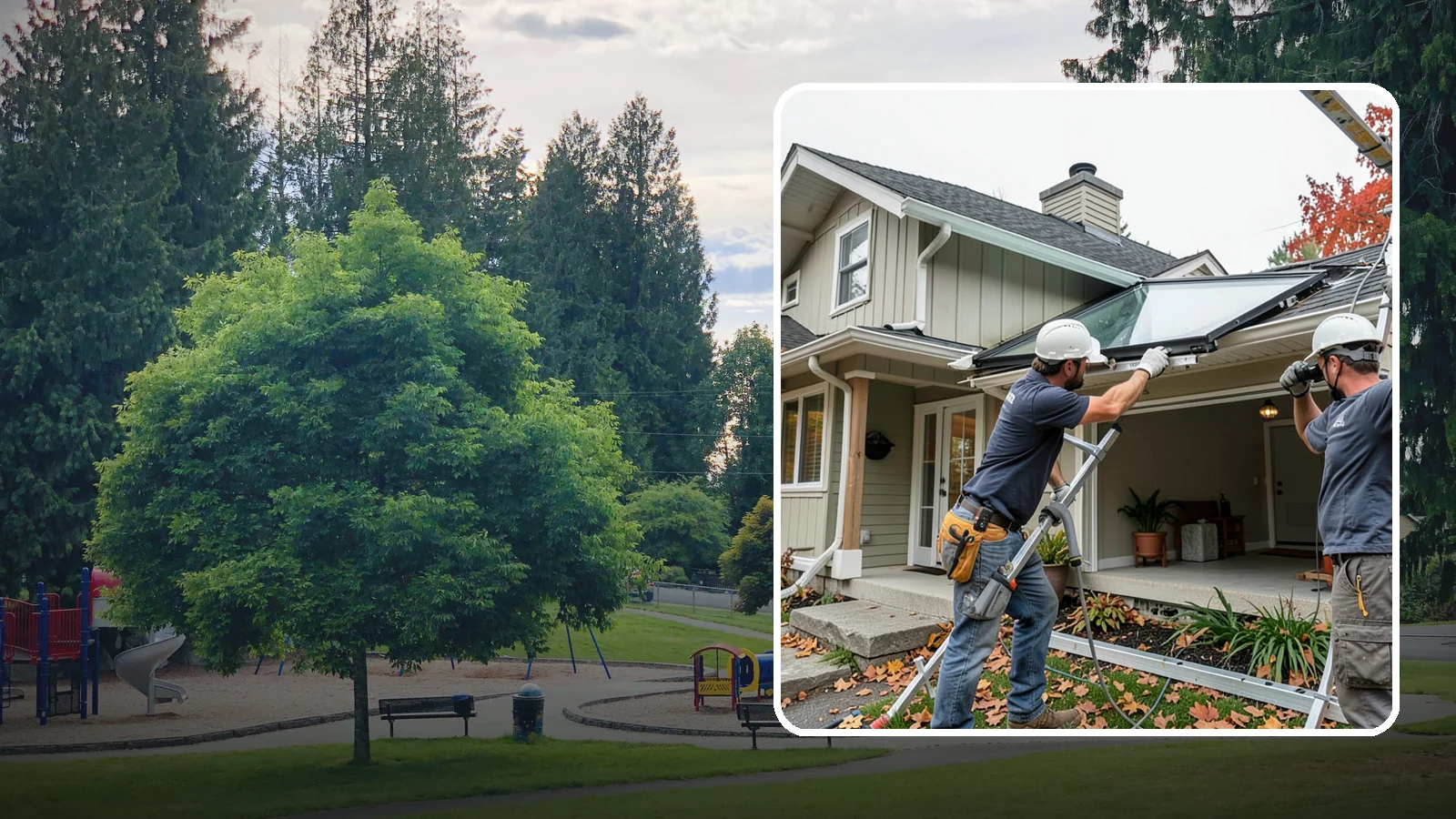 Skylight Repair in Bonney Lake, Pierce County, WA - Fast diagnosis and repair of skylight leaks, seal failures, and flashing problems before water spreads.
