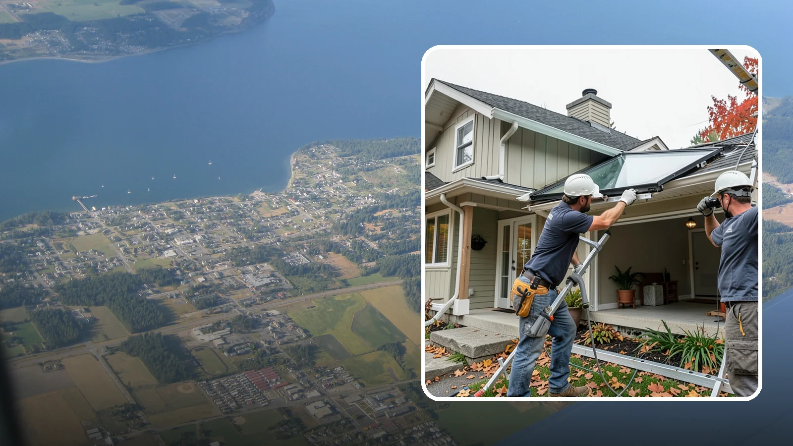 Skylight Repair in Coupeville, Island County, WA - Fast diagnosis and repair of skylight leaks, seal failures, and flashing problems before water spreads.