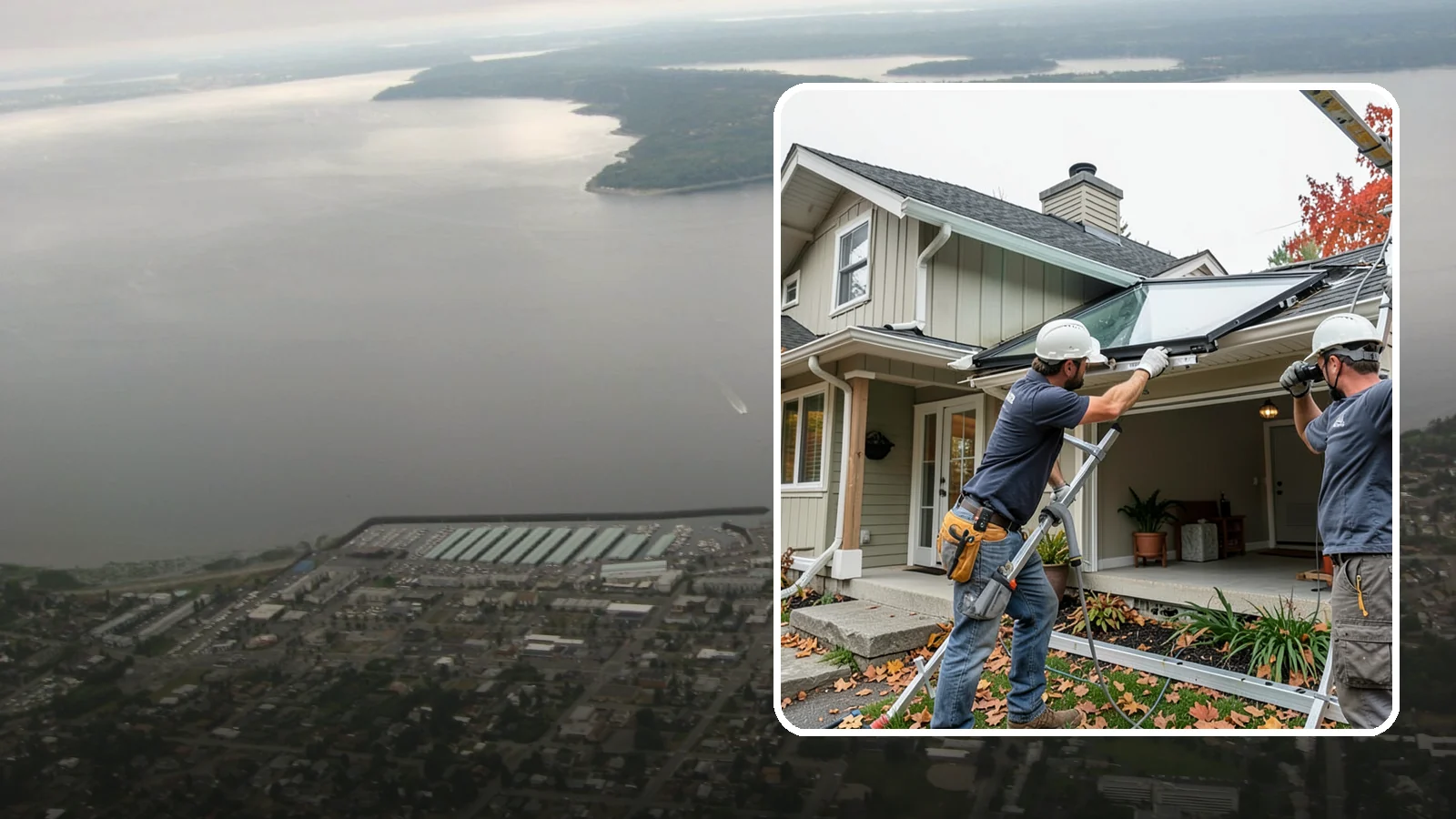 Skylight Repair in Des Moines, King County, WA - Fast diagnosis and repair of skylight leaks, seal failures, and flashing problems before water spreads.