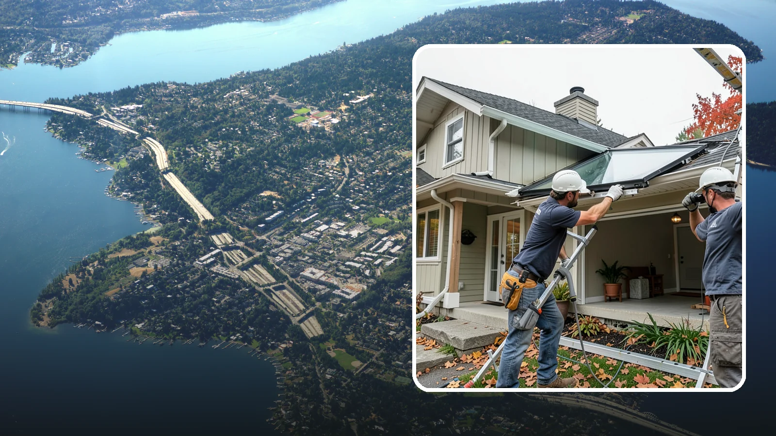 Skylight Repair in Mercer Island, King County, WA - Fast diagnosis and repair of skylight leaks, seal failures, and flashing problems before water spreads.