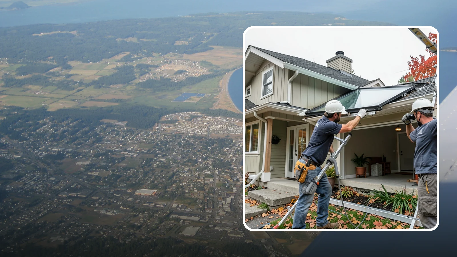 Skylight Repair in Oak Harbor, Island County, WA - Fast diagnosis and repair of skylight leaks, seal failures, and flashing problems before water spreads.