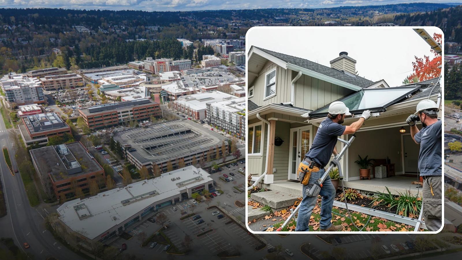 Skylight Repair in Redmond, King County, WA - Fast diagnosis and repair of skylight leaks, seal failures, and flashing problems before water spreads.