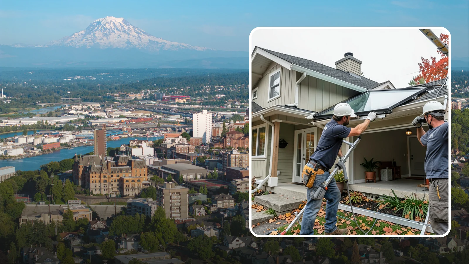Skylight Repair in Tacoma, Pierce County, WA - Fast diagnosis and repair of skylight leaks, seal failures, and flashing problems before water spreads.