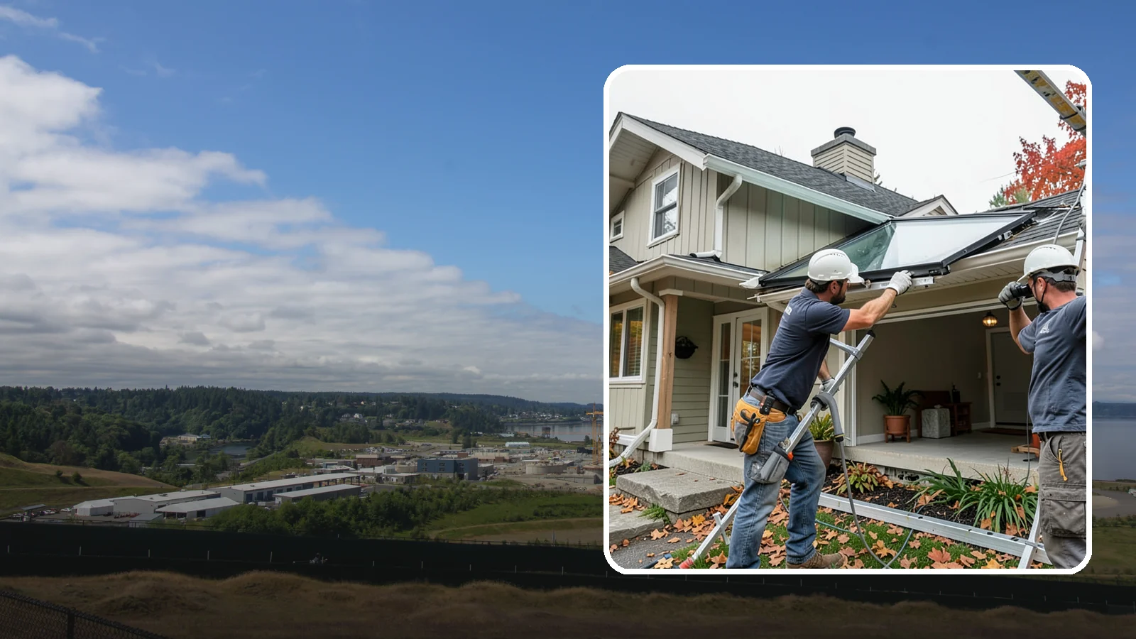 Skylight Repair in University Place, Pierce County, WA - Fast diagnosis and repair of skylight leaks, seal failures, and flashing problems before water spreads.