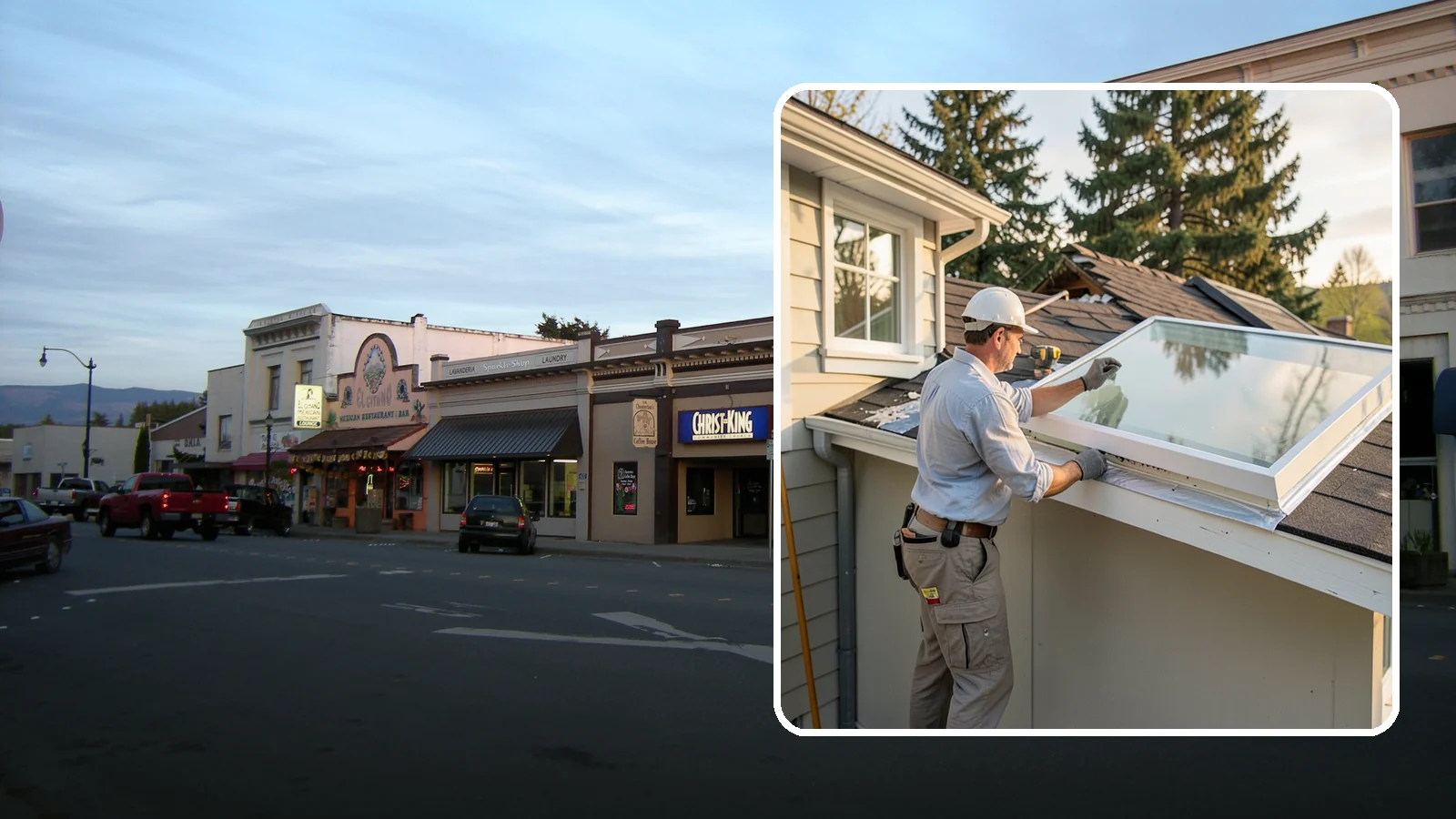Skylight Replacement in Burlington, Skagit County, WA - Swap out aging, foggy, or leaking skylights for efficient new units without disturbing your roof.