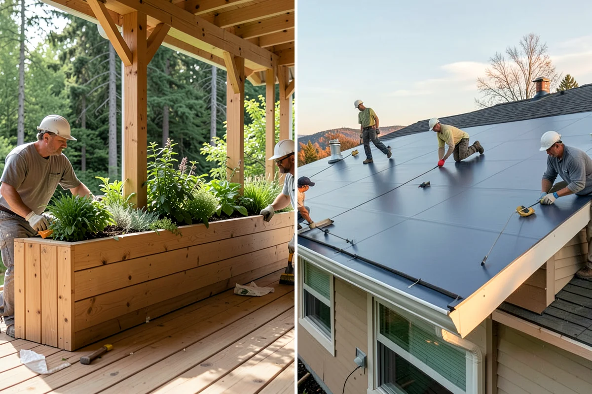 Skylight Replacement in Concrete, Skagit County, WA - Remove the old unit and inspect the opening