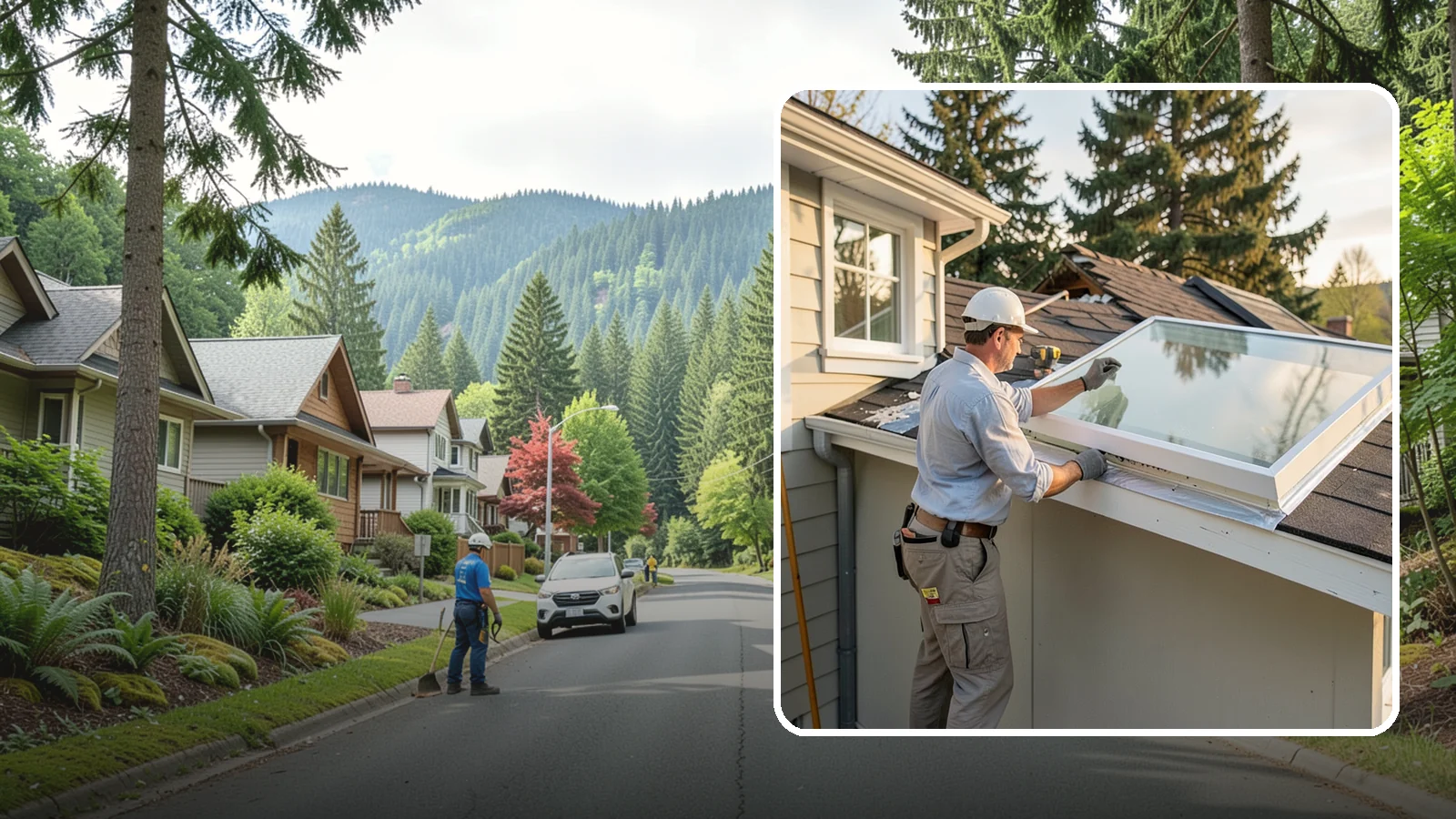 Skylight Replacement in Darrington, Snohomish County, WA - Swap out aging, foggy, or leaking skylights for efficient new units without disturbing your roof.
