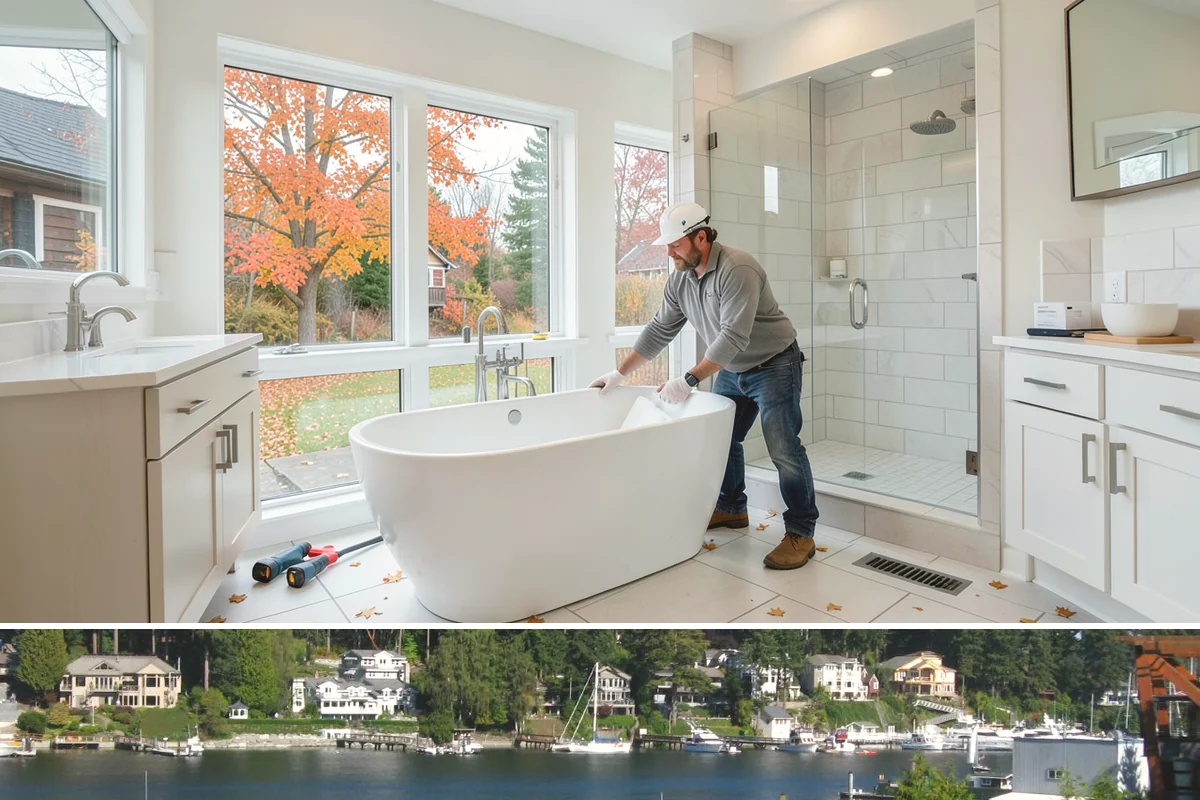 Skylight Replacement in Gig Harbor, Pierce County, WA - Dry-season scheduling protects the open roof and ensures the new flashing seals before heavy rain.