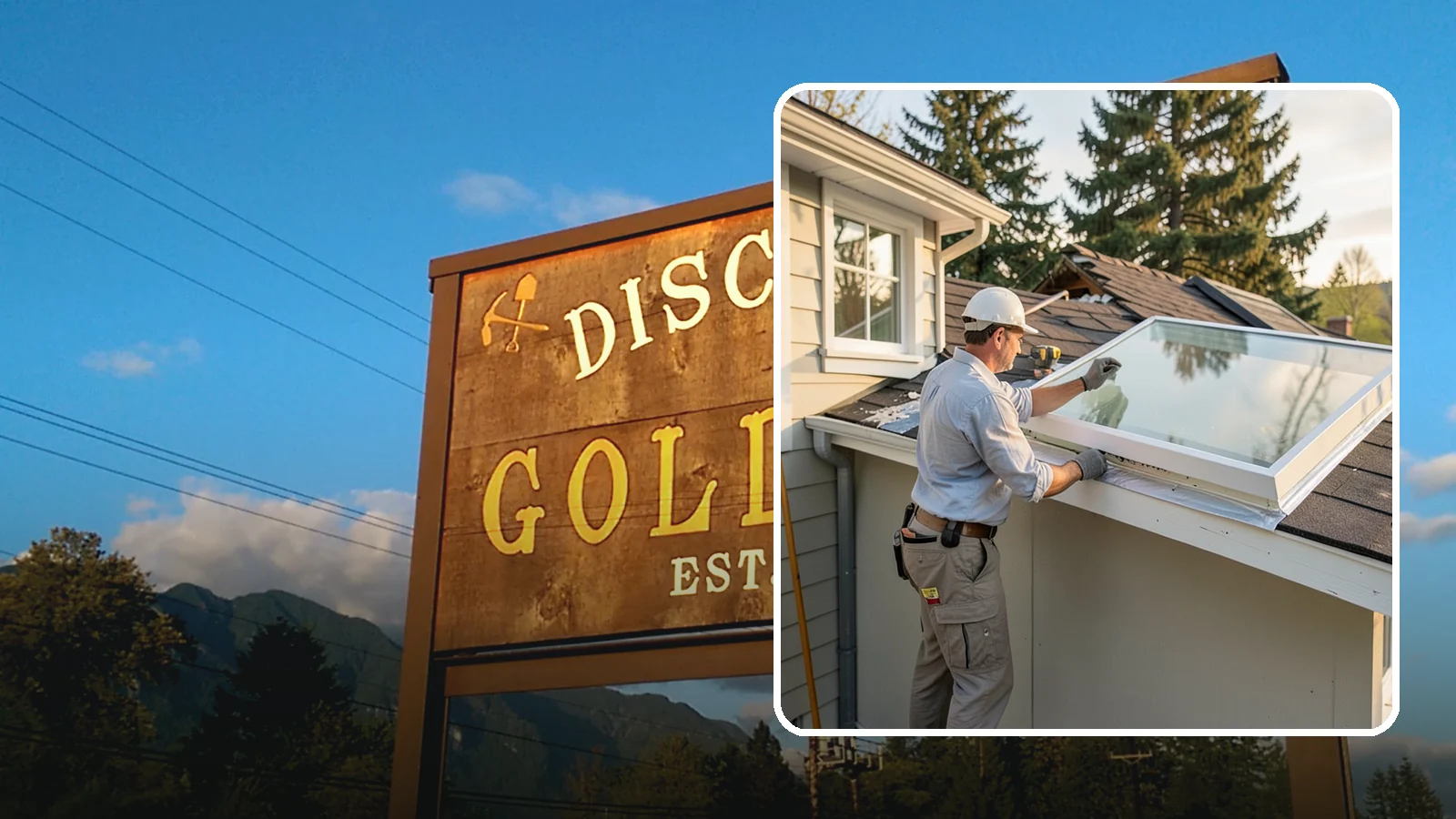 Skylight Replacement in Gold Bar, Snohomish County, WA - Swap out aging, foggy, or leaking skylights for efficient new units without disturbing your roof.