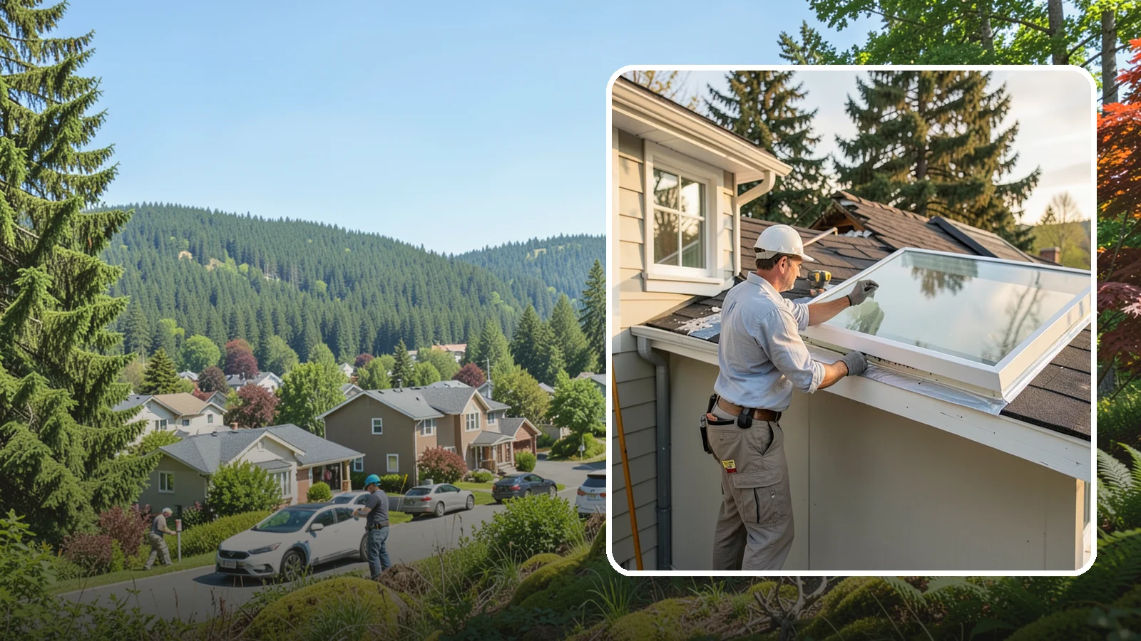 Skylight Replacement in Index, Snohomish County, WA - Swap out aging, foggy, or leaking skylights for efficient new units without disturbing your roof.