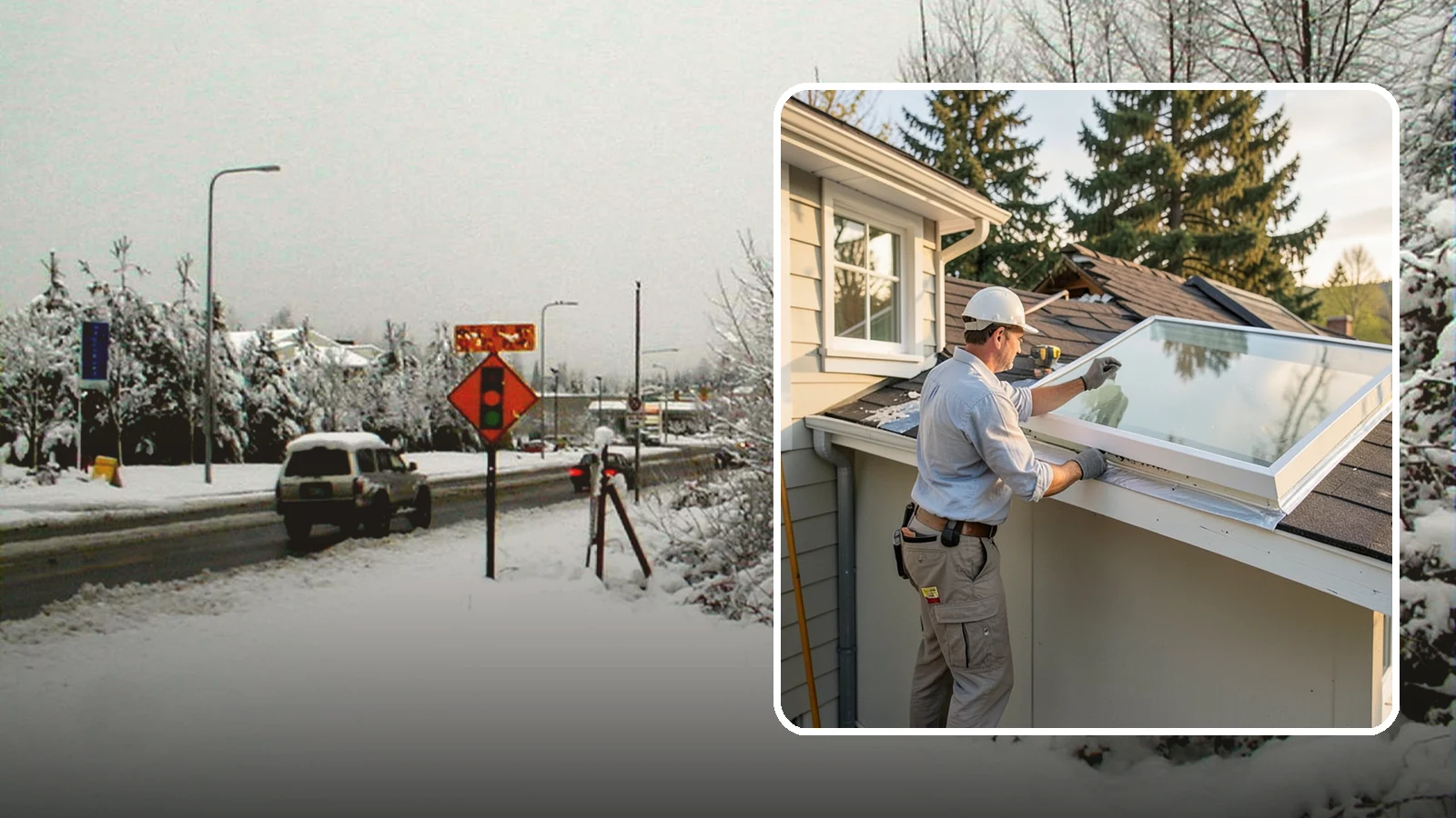 Skylight Replacement in Newcastle, King County, WA - Swap out aging, foggy, or leaking skylights for efficient new units without disturbing your roof.