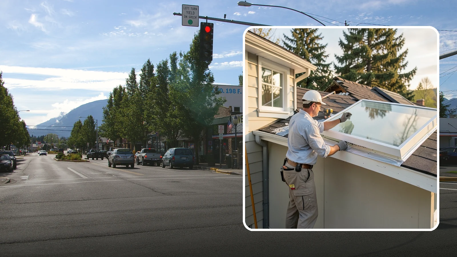 Skylight Replacement in North Bend, King County, WA - Swap out aging, foggy, or leaking skylights for efficient new units without disturbing your roof.