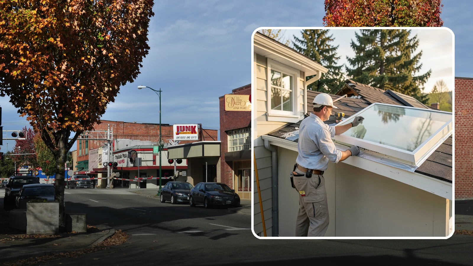 Skylight Replacement in Puyallup, Pierce County, WA - Swap out aging, foggy, or leaking skylights for efficient new units without disturbing your roof.