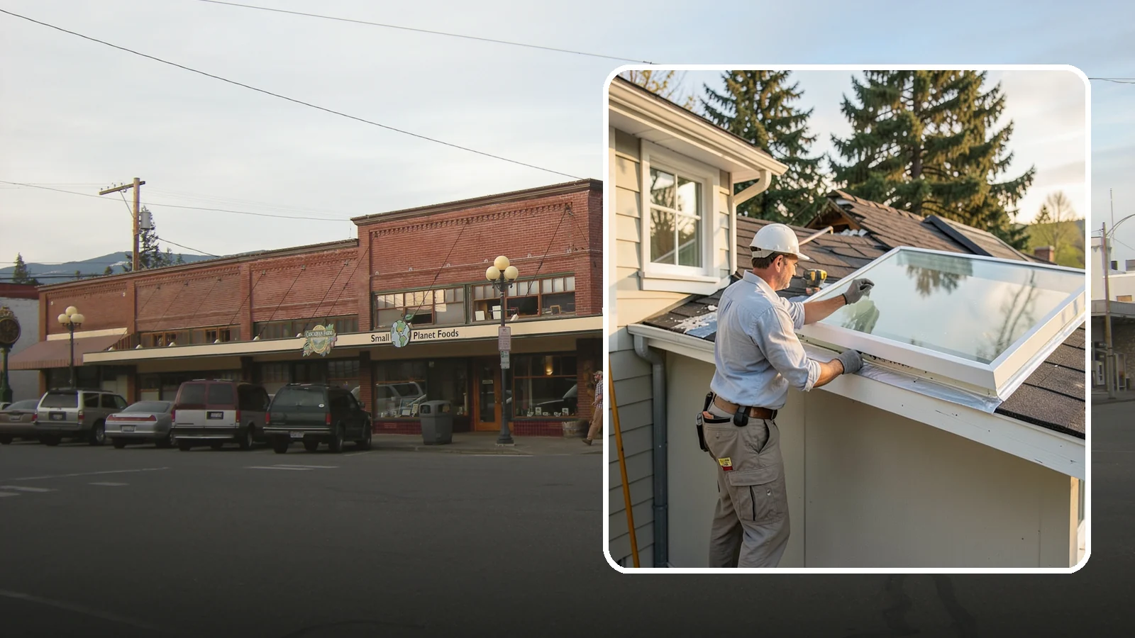 Skylight Replacement in Sedro-Woolley, Skagit County, WA - Swap out aging, foggy, or leaking skylights for efficient new units without disturbing your roof.