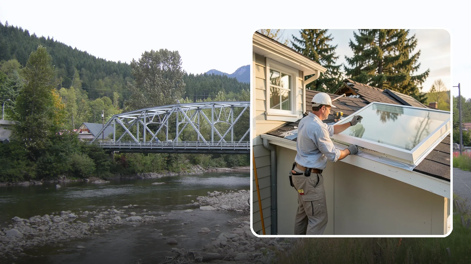 Skylight Replacement in Skykomish, King County, WA - Swap out aging, foggy, or leaking skylights for efficient new units without disturbing your roof.